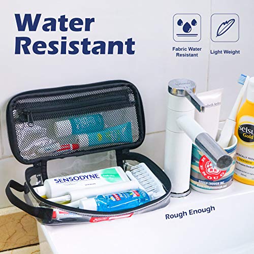 Ripley - ROUGH ENOUGH ECO - BOLSA DE VIAJE TRANSPARENTE TRANSPARENTE PARA  COSMÉTICOS BOLSA DE LAVADO CON CREMALLERA APROBADA POR LA TSA