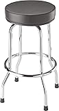 BIG RED Torin Swivel Bar Stool: Padded Garage/Shop