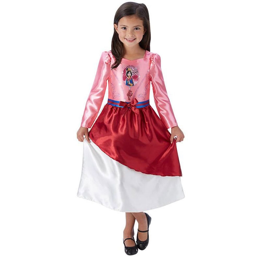 Rubie's 620544L Official Disney Princess Fairy tale Mulan Costume, Girls', Large