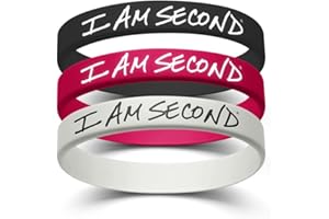 I Am Second 3-Pack Adult Multi-Color Wristband Bundle