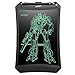 NEWYES 8.5 Inch Electronic Writing Board Doodle and Scribble Notepad Erasable Magnetic Drawing Memo for Kids (Black)