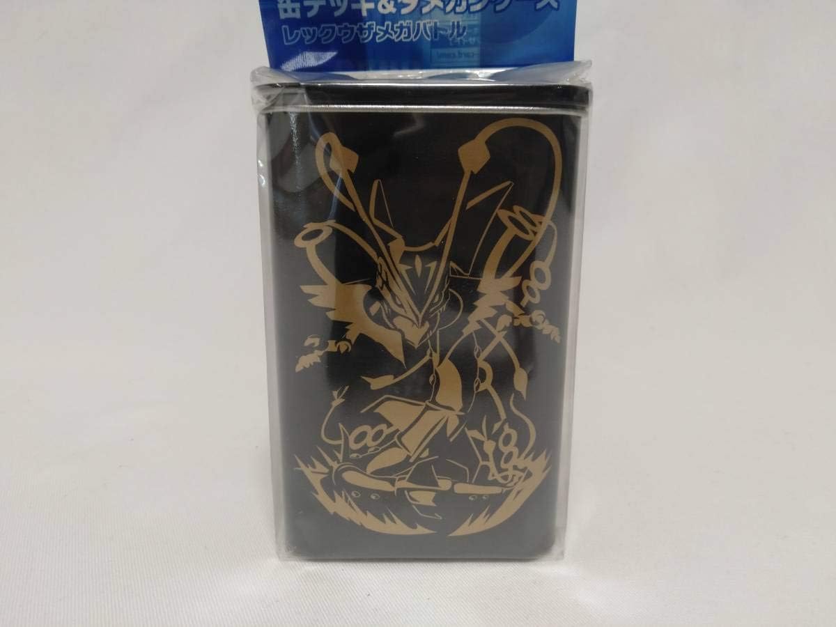 缶デッキ ダメカンケースレックウザメガバトルイベント限定ポケモンカードデッキケースダメージカウンターケースメガレックウザ ホビー 通販 Amazon Co Jp