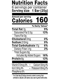 Special K Caramel pretzel-cashew Proteínas Trail Mix Bar, 7,38 onza