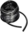 Hydrofarm HGTB50GF 1/2-Inch Black Tubing, 25 foot Roll