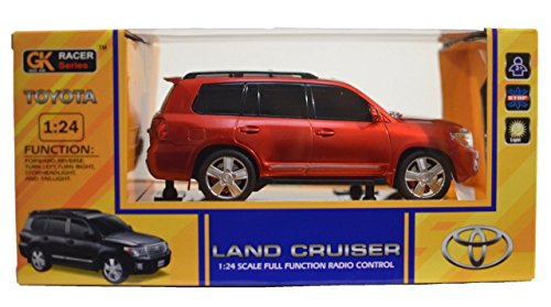 GK Racer Series Land Cruiser 1:24 Scale Full Function Radio Control (RED)