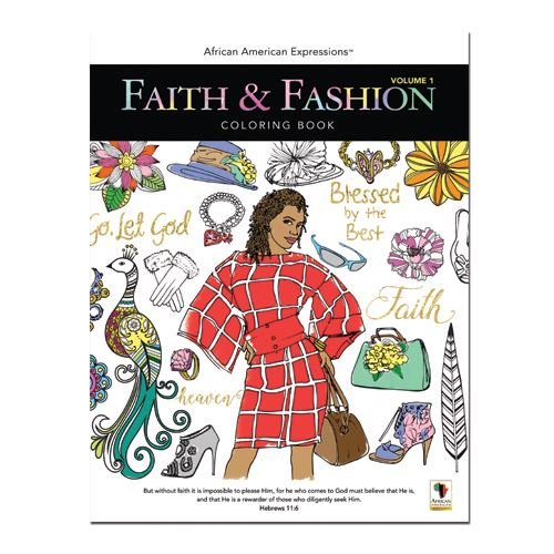 ^==^ Ebooks African American Expressions - Faith & Fashion Coloring Book Vol. 1 (50 pages, 8.5" x 11") CB-01 Pdf Epub Mobi Audiobook