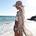 Sewell Women's Chiffon Polka Dot Kimono Cardigan Long Blouses Bikini Covers Up Tops Color6