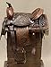 10″ Pony Horse Saddle Kids Cowboy Cowgirl Pleasure Leather Brown Western Saddlethumb 1