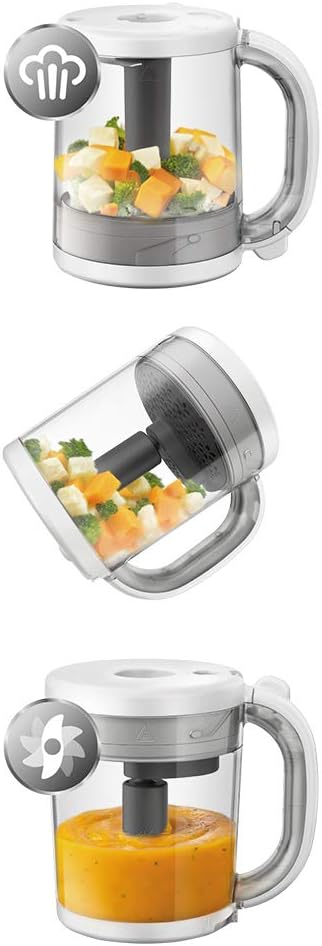 Philips 4-In-1 Healthy Baby Food Maker, White - Image 4