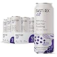 FASTRX Blueberry Acai Still Hydrating Fasting/Keto Drinks - Includes Essential Electrolytes, Vitamins, De-Sugared Lemon Juice - Zero Sugar Energy Drinks, 16 Fl Oz (Pack of 12)