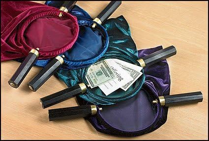 offering bags with long handles