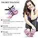 Philonext Yoga Socks, Non Slip Skid Yoga Pilates Socks with Grips Cotton for Women Girl Pilates, Fitness, Barre, Dance (3 Pair)