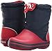 Crocs Crocband LodgePoint Pull-On Boot (Toddler/Little Kid), Navy/Red, 12 M US Little Kid