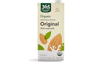 365 by Whole Foods Market, Organic Unsweetened Almond Milk, 32 Fl Oz