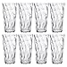 Optix 26-ounce Clear Plastic Cups, Set of 8