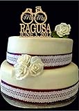 Police Officer And Bride Wedding Cake Topper Unique
