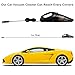 Reserwa [5th Gen] Car Vacuum 12V 106W Wet&Dry Car Vacuum Cleaner Portable Car Handheld Vacuum 16.4FT(5M) Power Cord with 2 HEPA Filters and One Carry Bag and One Cleaning Brush(Black)