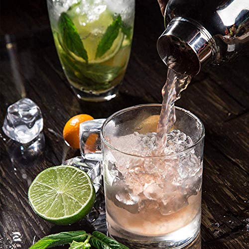 Cocktail Shaker Set, 12-teiliges Bar Bartender Tool Kit Cocktailherstellungsset für Einweihungsgeschenke, Geschenke für… – Bild 3