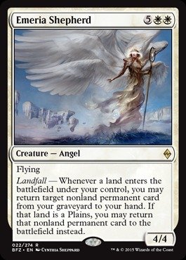 Magic: the Gathering - Emeria Shepherd (022/274) - Battle for Zendikar