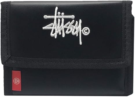 Amazon Co Jp Stussy人気 ステューシー 男女兼用 財布 三つ折り財布 小銭入れ コインケース カード入れ 小さい財布 高品质 ブラック Color ブラック ホーム キッチン