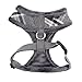 Puppia Kemp Harness-A for Pets, Mélange Grey, Large