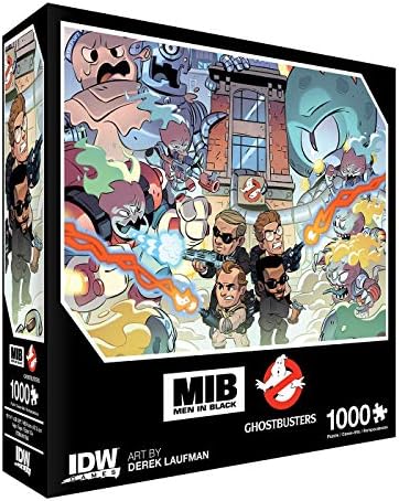 Men In Black/Ghostbusters: Ecto-terrestrial Invasion Premium Puzzle: 1000 piece
