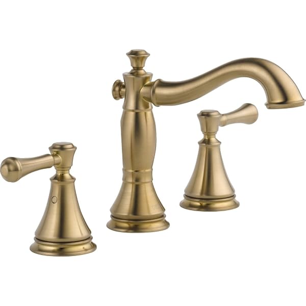 Delta Faucet Cassidy Widespread Bathroom Faucet Brushed Nickel 