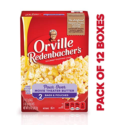 Orville Redenbacher’s Melt On Caramel Microwave Popcorn(2 Bags and