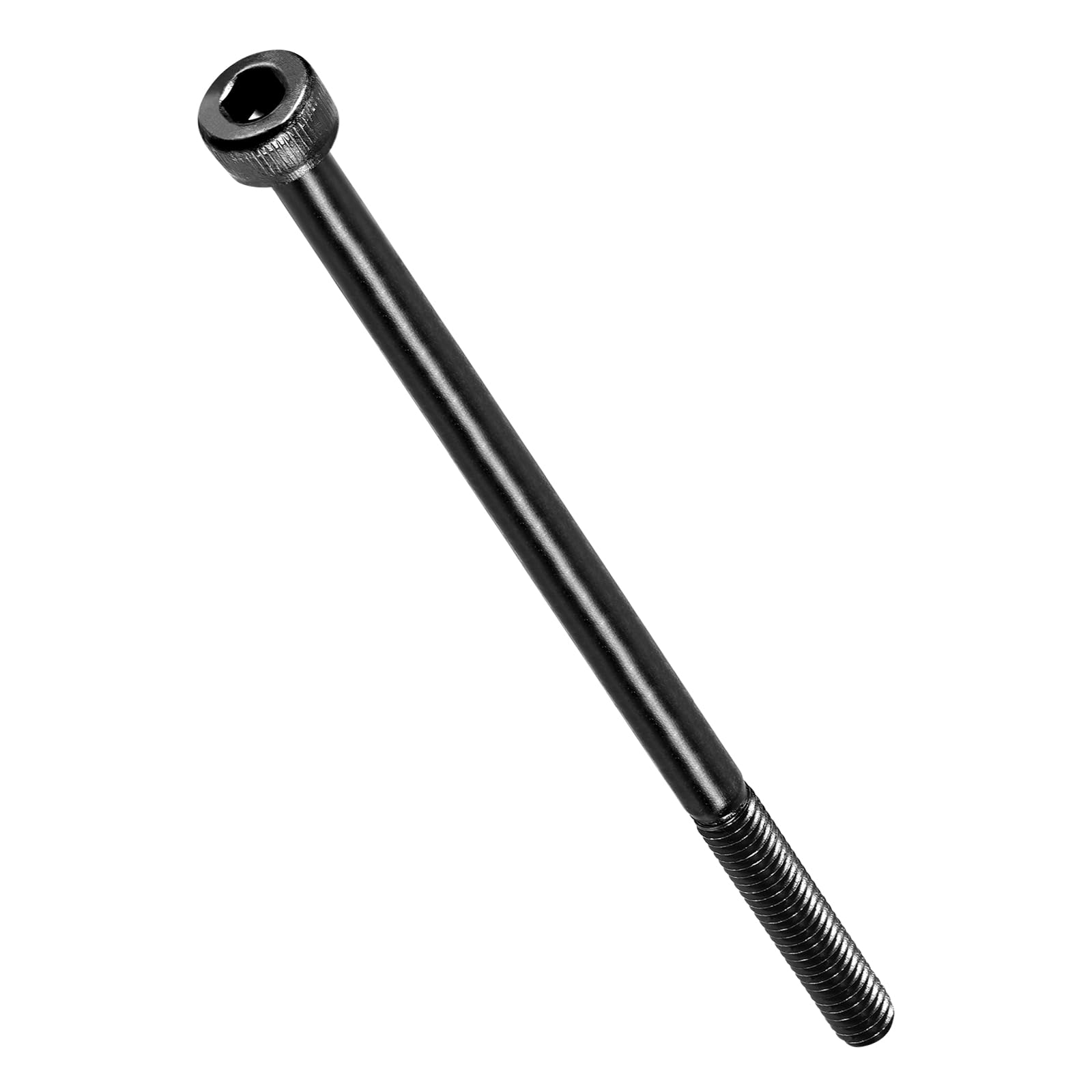 METALLIXITY Socket Head Cap Screws(M4-0.7x75mm)10Pcs, Carbon Steel Allen Socket Drive DIN912/ISO4762 Metric Oxide - Machine Grade 12.9 Internal Hex Screw UNC Coarse, Black — image 1