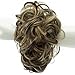 2pcs Hair Bun Extensions Wavy Curly Messy Donut Chignons Hair Piece Wig Hairpiecethumb 4