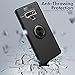 Galaxy Note 9 Case, HONTECH Ultra Thin Soft Silicone 360 Rotating Magnetic Car Mount Ring Holder Kickstand TPU Cover for Samsung Galaxy NOTE9, Black