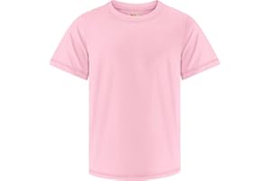 GUICIZI Boys Rash Guard Swim Shirt UPF 50+ Short Sleeve Athletic Shirts Quick Dry Fit Sun Shirt Neon Tees for Kids Girls Youth 2-16Y