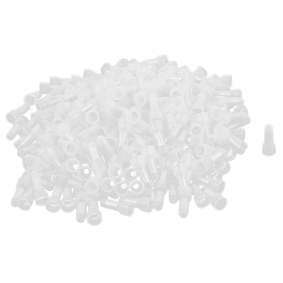 sourcing map 300Pcs Closed End Cap 22-18AWG Gauge Crimp Wire Connector Terminals