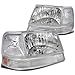 Ford Ranger Diamond Headlights Chrome+Clear Turn Signal Corner Lamps Lights