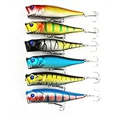 Meidus Durable Plastic Bass Fishing Lure Bait Water Tackle Hook 9Cm 14G Random Color