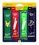 Vandoren SRMIXB3 Jazz Mix Card; Bari Sax Strength 3