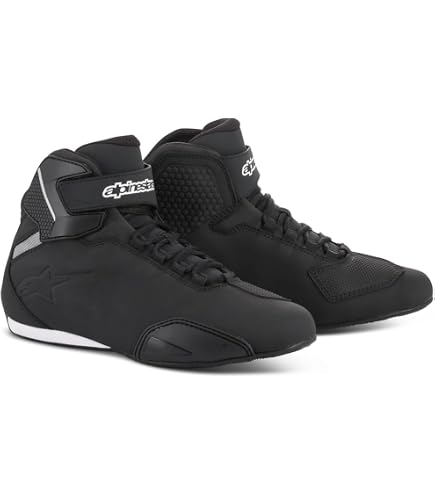 Amazon.com: Alpinestars CR-X Drystar Riding Shoes, CE-Certified