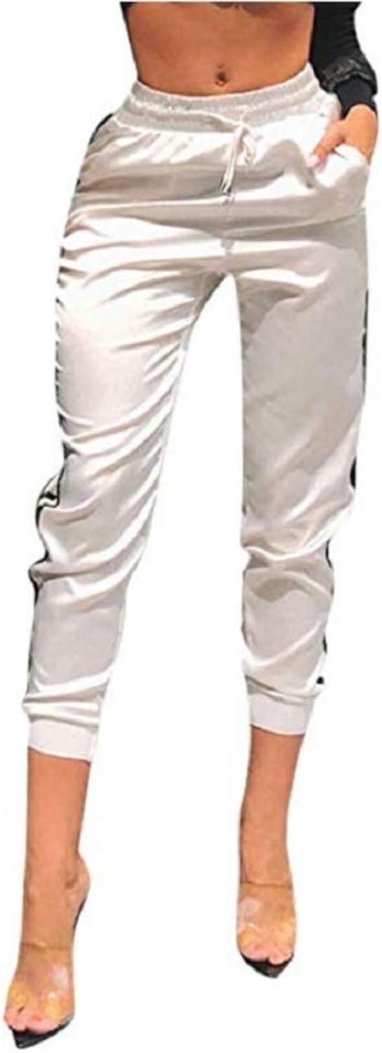 Pantaloni Capri Donna In Cotone - Sportivi E Casual, Vita Alta, Per Estate - Foto 7