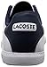 Lacoste Men's Graduate LCR3 Fashion Sneaker, White/Dark Blue, 11 M US