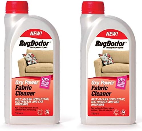 Rug Doctor Oxy Power Fabric Cleaner with Anti Foam, 1 Litre (Twо Расk)
