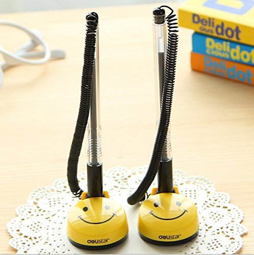 B&s feel set of 2 smile face counter pen with adhes…