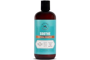 Rocco & Roxie Supply Co. Dog Shampoo and Conditioner - Soothe Oatmeal Shampoo for Itch Relief, Calm Hypoallergenic Shampoo for Sensitive Skin, and Shine Argan Oil Pet Wash - Puppy Bathing Supplies