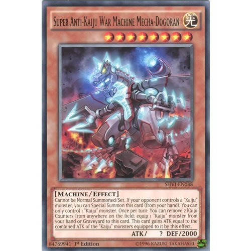 Yu-Gi-Oh! - Super Anti-Kaiju War Machine Mecha-Dogoran (SHVI-EN088) - Shining Victories - 1st Edition - Rare