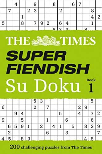 The Times Super Fiendish Su Doku Book 1 (Times Su Doku)
