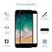 iPhone 7 Plus Screen Protector, FlexKlearGlass 3D Full Coverage 9H Soft Flexible Glass Screen Protector Film, with Edge to Edge Protection【Not Tempered Glass】 - Black