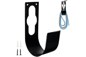 SupKing Hose Holder Wall Mount,Heavy Duty Garden Hose Hanger Reel Metal Hose Hooks Fit to100ft Expandable Watering Hose Storage