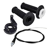 Dirt Bike Twist Throttle Hand Grips Grip Cable Clamp for Mini Baja Mb165 Mb200 5.5hp 196cc 200cc 8Z287