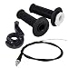 Dirt Bike Twist Throttle Hand Grips Grip Cable Clamp for Mini Baja Mb165 Mb200 5.5hp 196cc 200cc 8Z287 primary