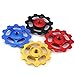 Stylrtop 2 pcs 11T Aluminum Sealed Bearing Jockey Wheel Rear Derailleur Pulley for Shimano Sram Rear Derailleur Etc.