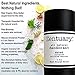 Zentuary Aluminum Free Natural Deodorant. Eliminates Nervous Stress Sweat Odor (Unscented w/Activated Charcoal) for Women, Men & Teens.